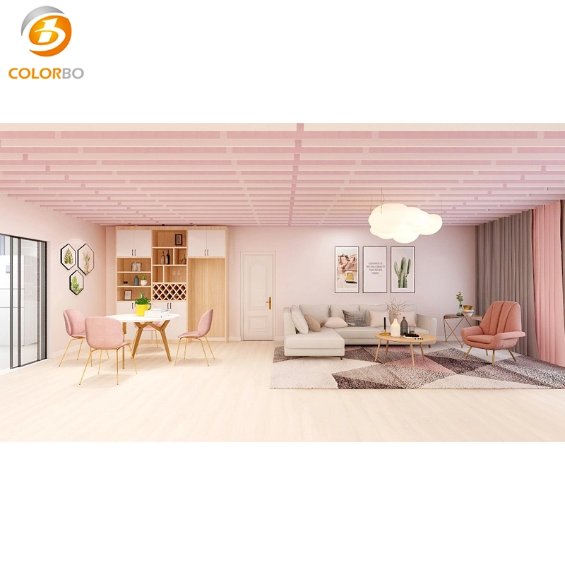 Carton Packed Sound Absorption Pet Ceiling Covering Decorative Panel with Cheap Price