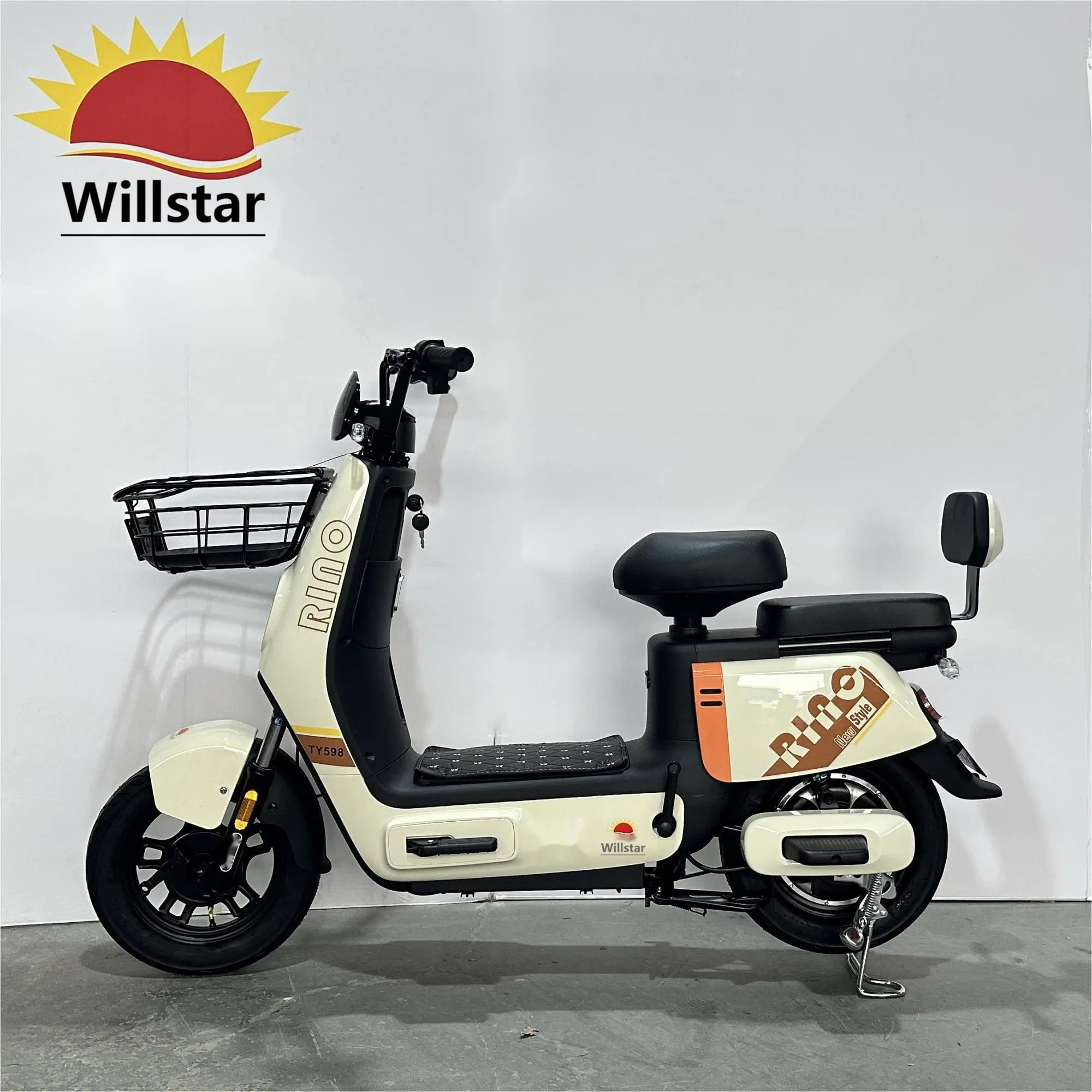 Willstar Electric Bike T598 مع Chilwee أو Tianneng رصاص حمض البطارية الطراز 48V12ah الأخير