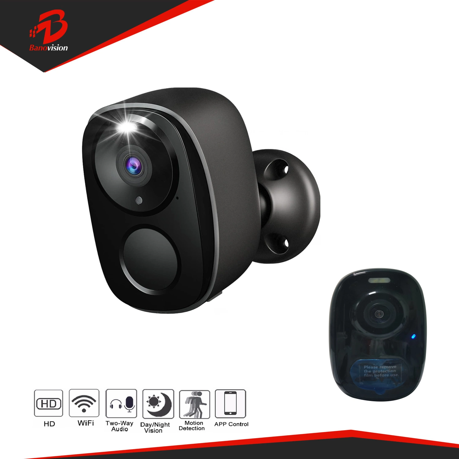 Network Smart Ai Camera IP Home Video Surveillance WiFi CCTV Security Camera