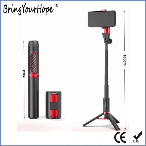 Handheld Anti Shake Single Axis Stabilizer Bluetooth Selfie Stick