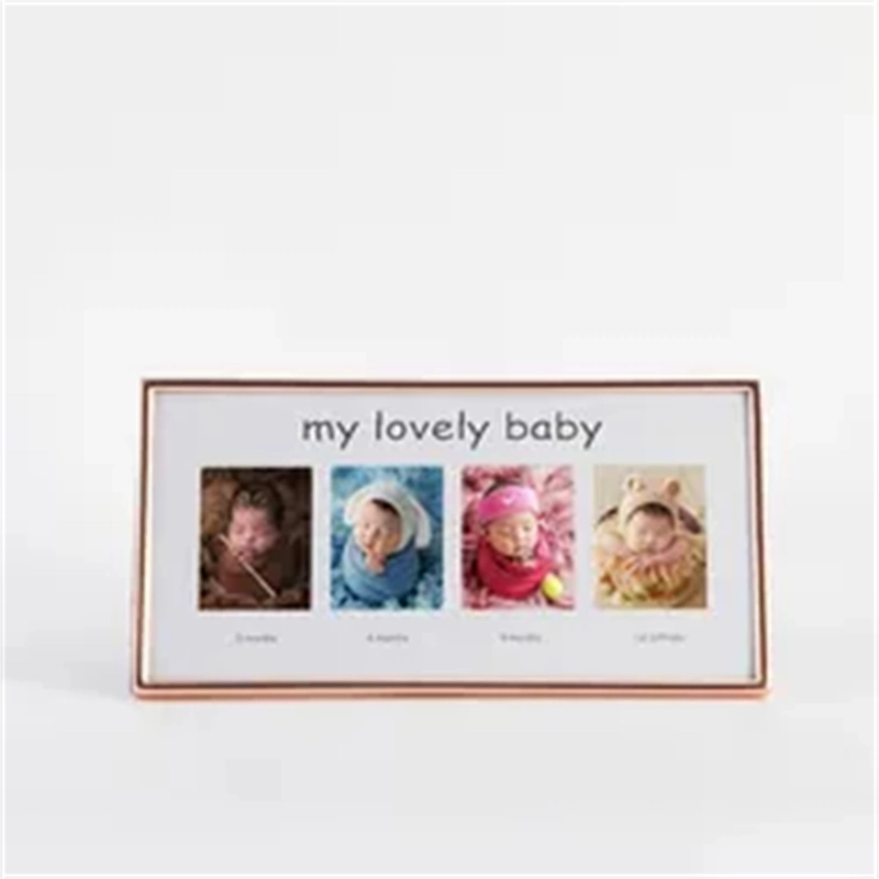 OEM Factory Rectangle Modern Hanging Digital Photo Frame with Metal Framing