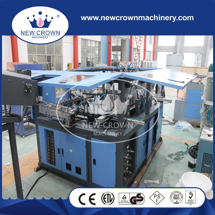 Automatic 4 Cavity Pet Bottle Blow Molding System