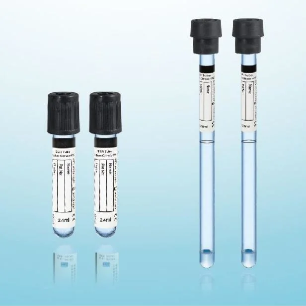 Competitive Price Medical TPE ESR Sodium Citrate Vacuum Blood Tube