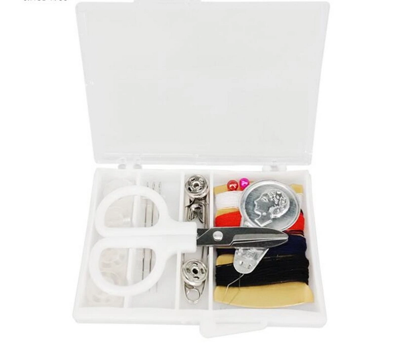 Promotional Kids Custom Plastic Sewing Kit Set with Box