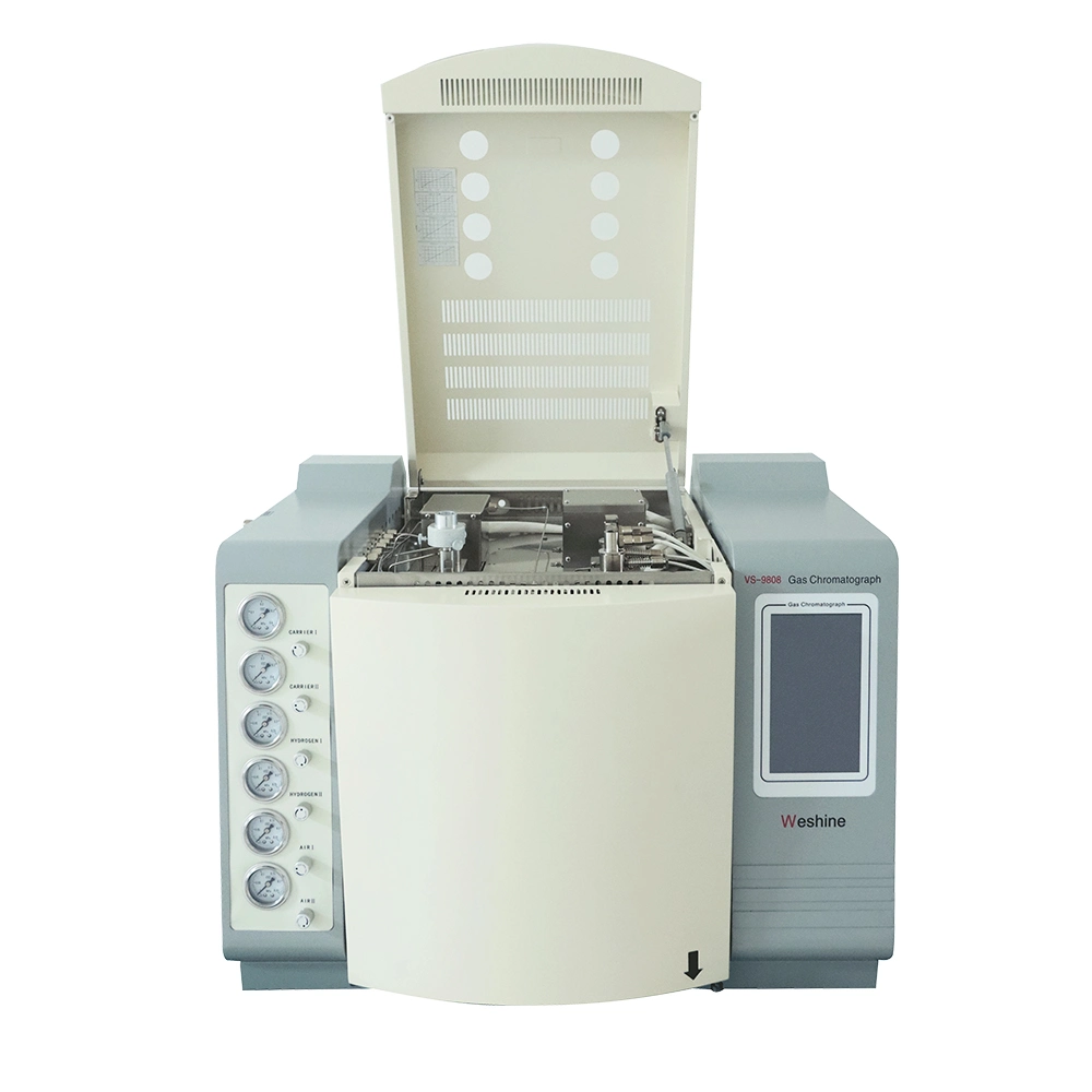 Cromatografía de gases de VS9808 con 27 Sampler Headspace Gas para la prueba de componentes del aceite de transformador de aislamiento