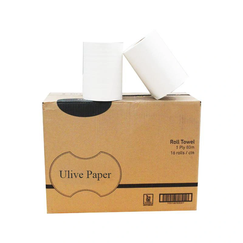 Ulive Full Embossed Recycled Pulp Hardwound Paper Towels