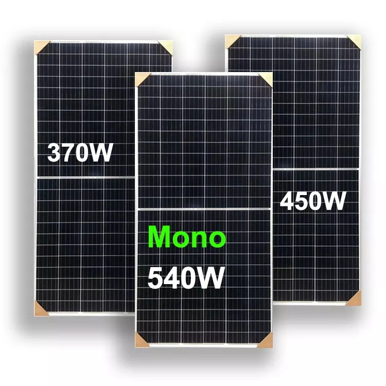 High Efficiency Mono Perc Half Cell Solar Panel Photovoltaic PV Module 440W 445W 450W 455W 460W Stock in China Solar Power Project on-Grid 9bb