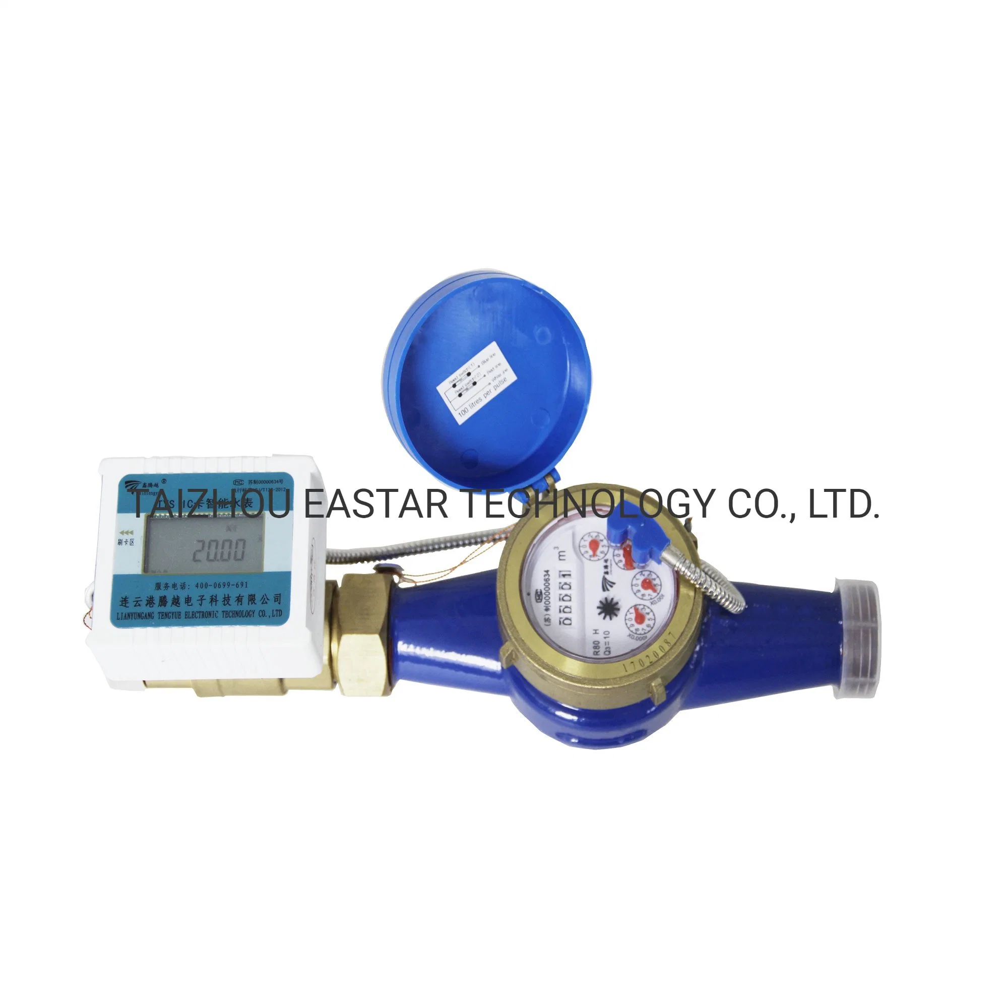 Class B IC Prepaid Water Meter Plastic Body