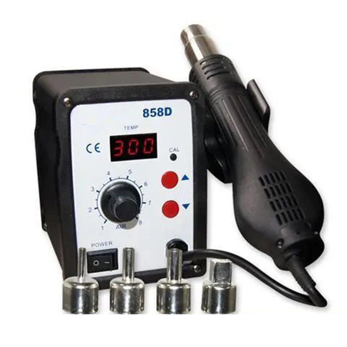 800W 3 in 1 Rework Station with Soldering Hot Air Gun DC Power