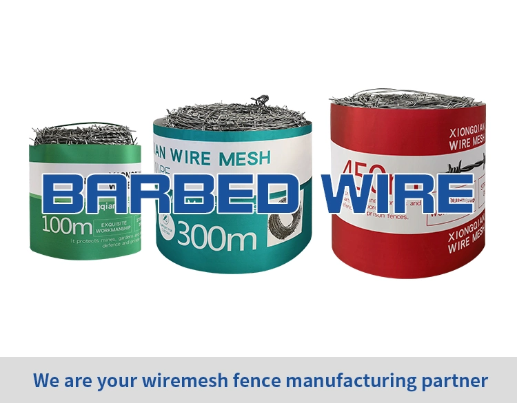 Barbed Iron Wire Fabric Price Meter Barbed Wire Roll Galvanized Cheap Barbed Wire