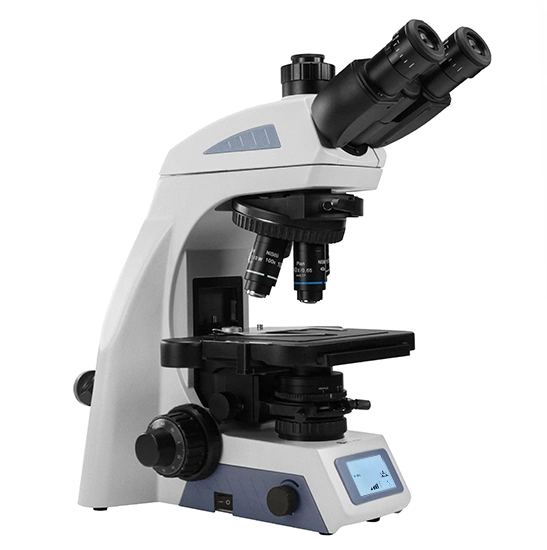 Mejor alcance BS-2074T Microscopio biológico de investigación trinocular con objetivo de agua de plan infinito 100X