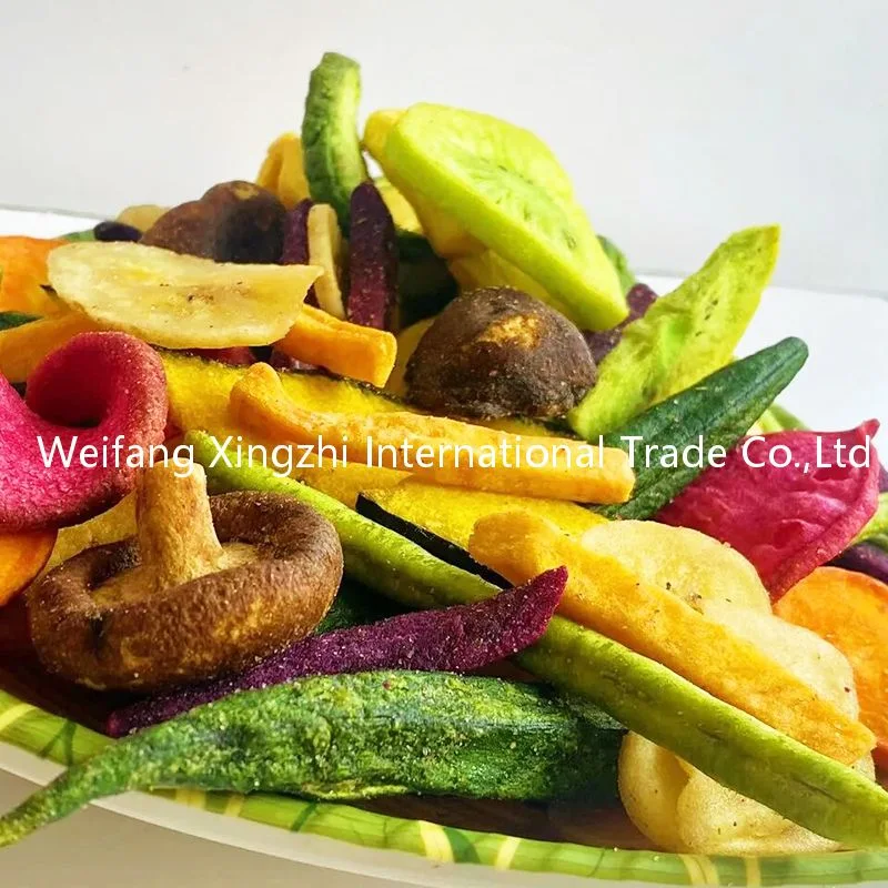 Crispy Vegetables Vacuum Fried Vegetables Dried Fried Vegetable Sticks