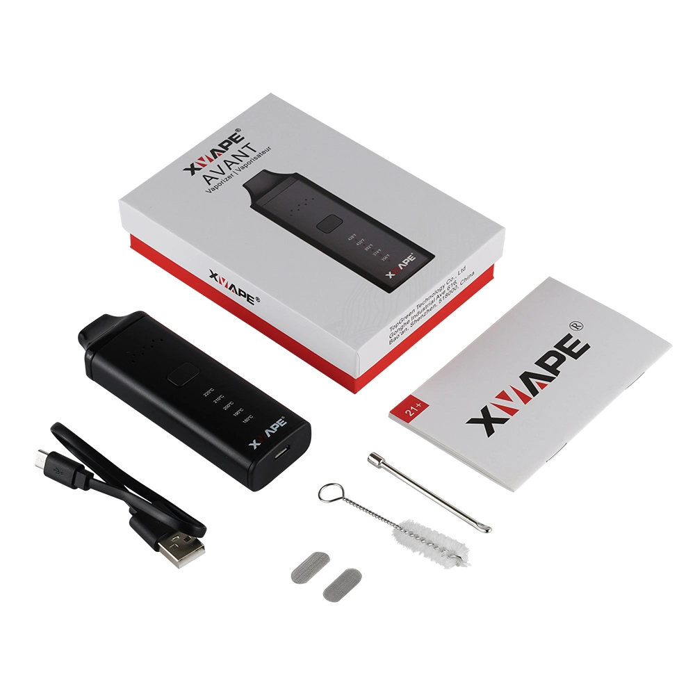 Innovative Compact & Exquisite Flat Design Xvape Avant Dry Herb Vaporzer Vape