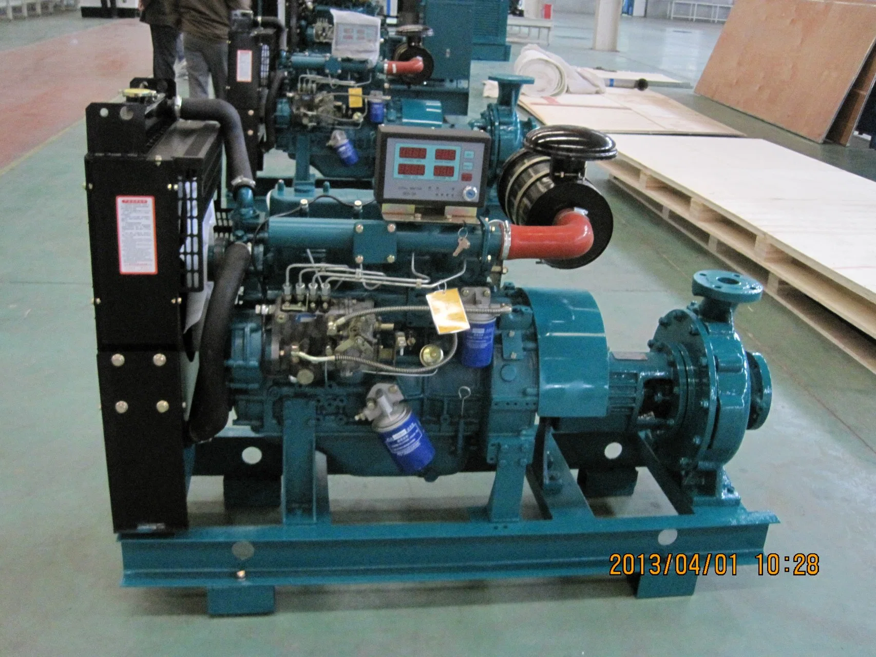 Weituo Brand 30kw Water Pump Generator Set