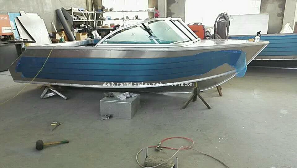 All Welded Aluminum Fishing Boat (5083 aluminum alloy)