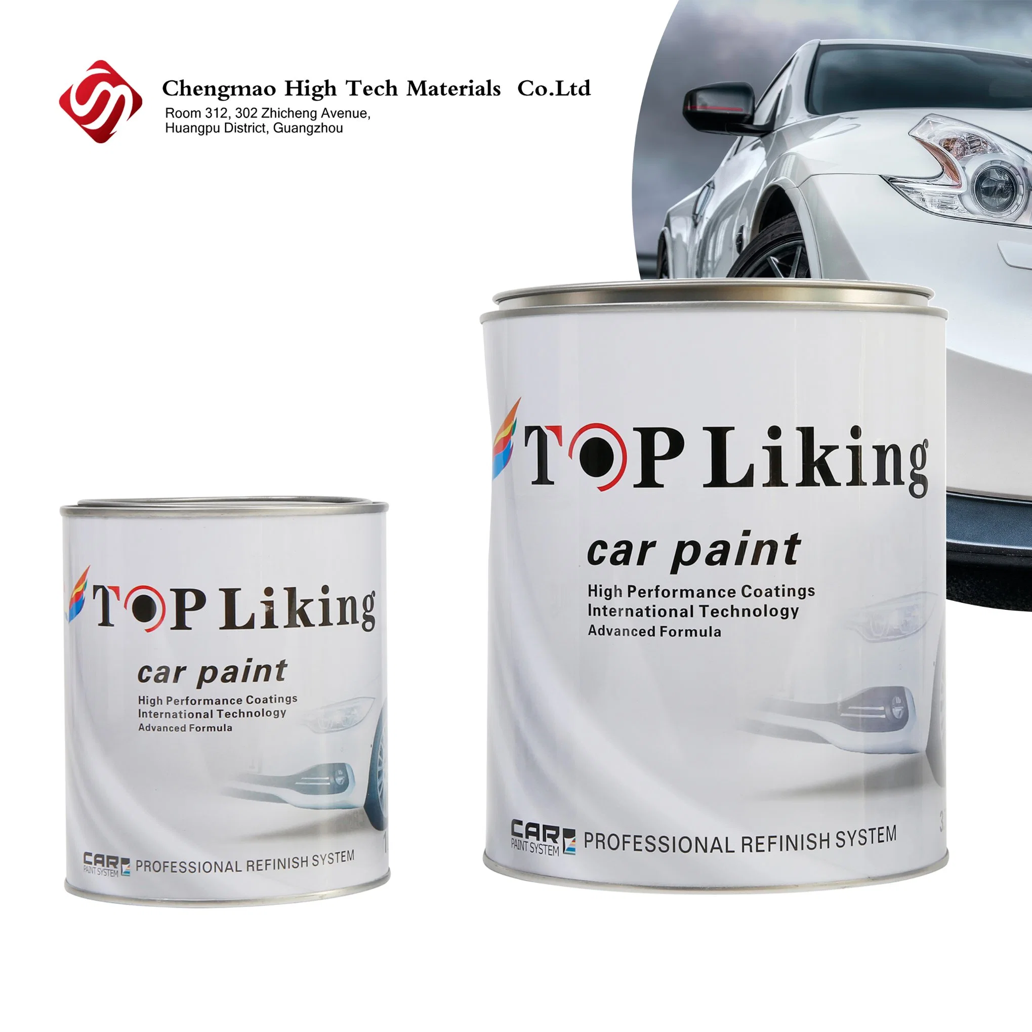 High quality/High cost performance Formula System Acrylic Topliking Spray Wholesale/Supplier Car Paint Auto Repair