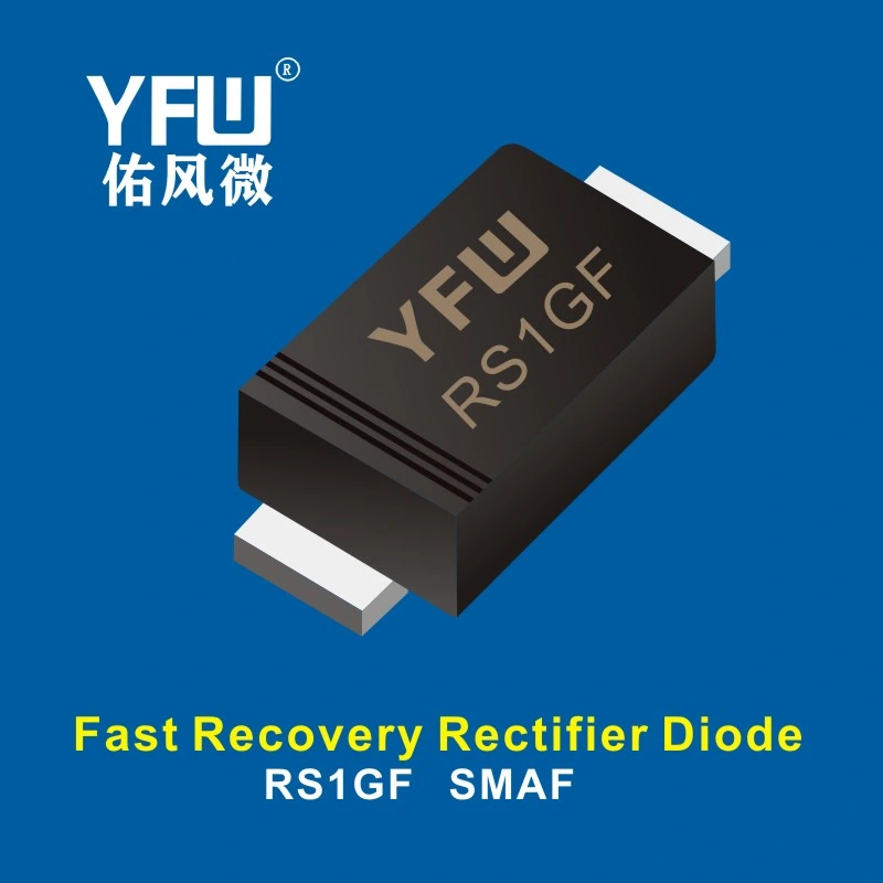 RS1GF RS1jf RS1mf Diodo rectificador de recuperación rápida SMAF