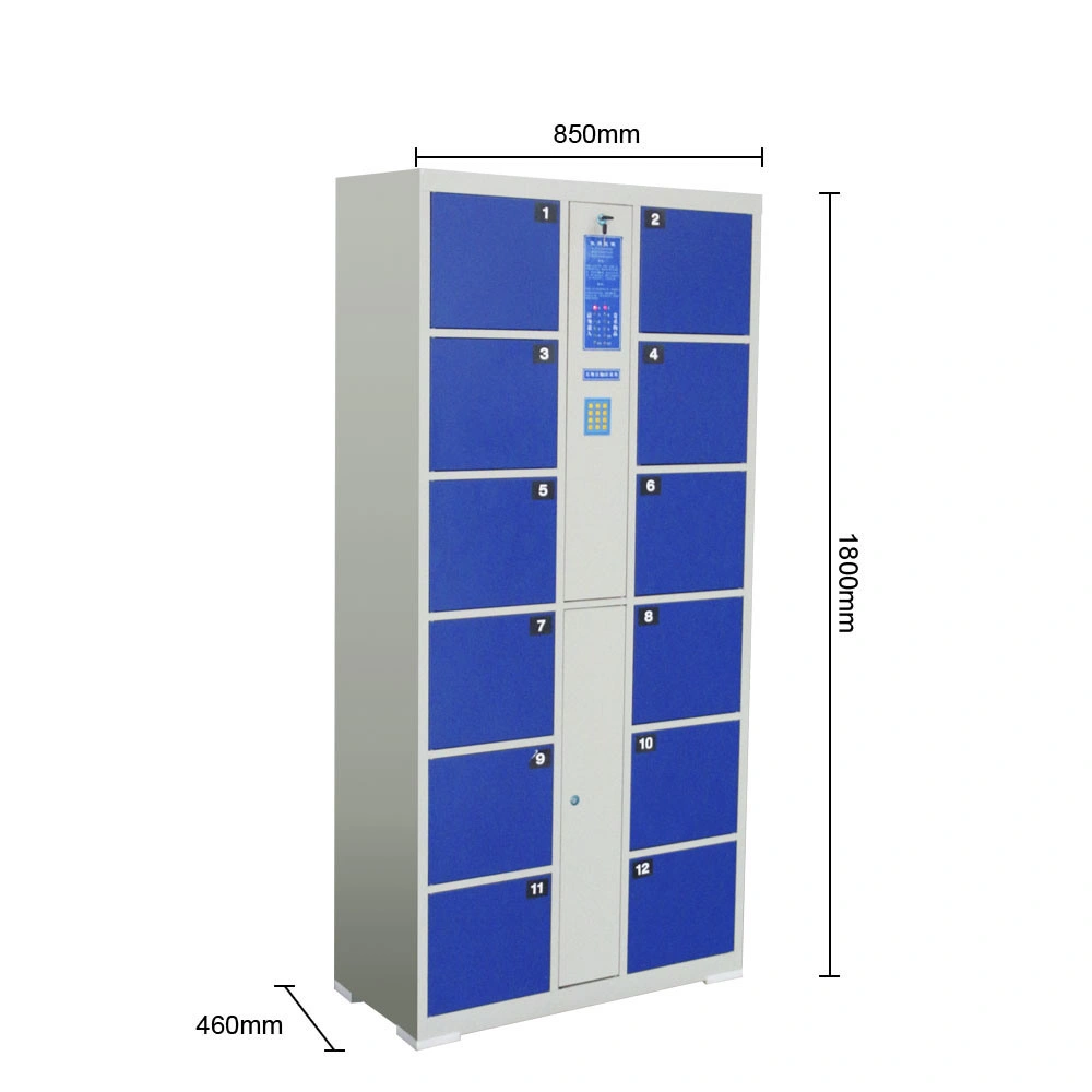 Smart Cabin Storage locker Stahl Intelligent Parcel Delivery locker mit Pin-Code Wasserdicht Smart Locker Package Storage Gdlt