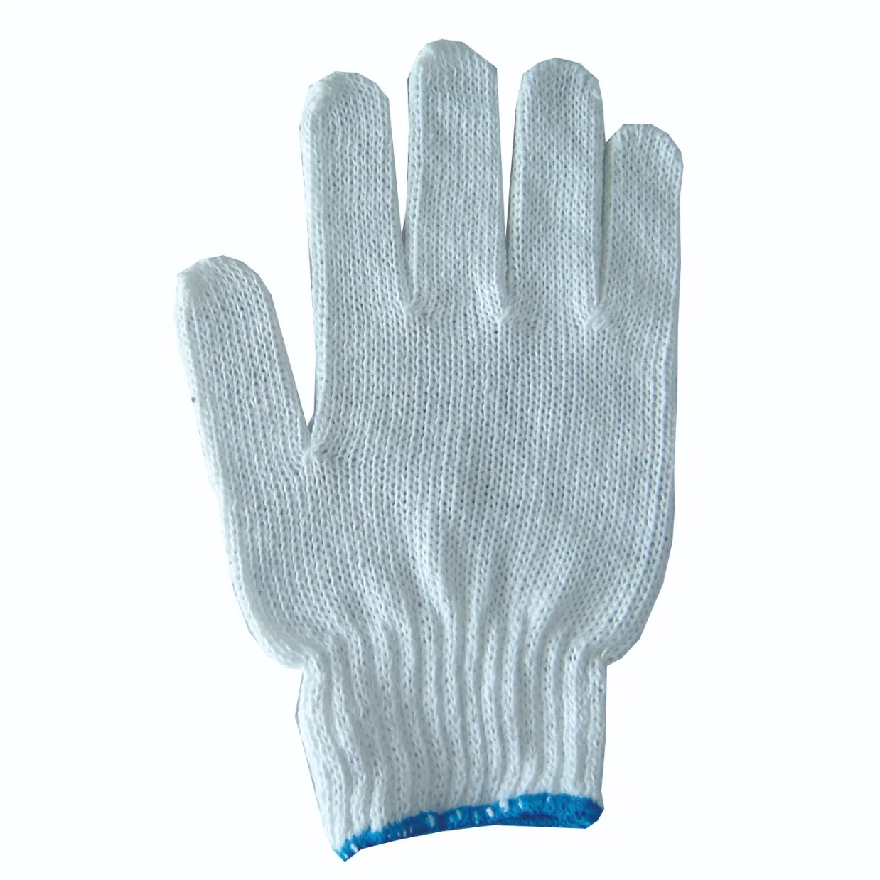 Slg-8002 T/C Yarn Gloves PVC Dots Gloves Dotted Cotton Gloves Cotton Knit