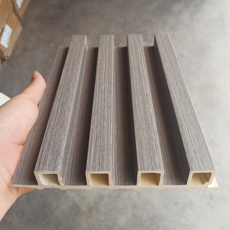 Factory WPC Cladding Wood Plastic Composite Indoor WPC Wall Panel Pine Wood Panel PVC Wrapped Panels Wall Panel Price