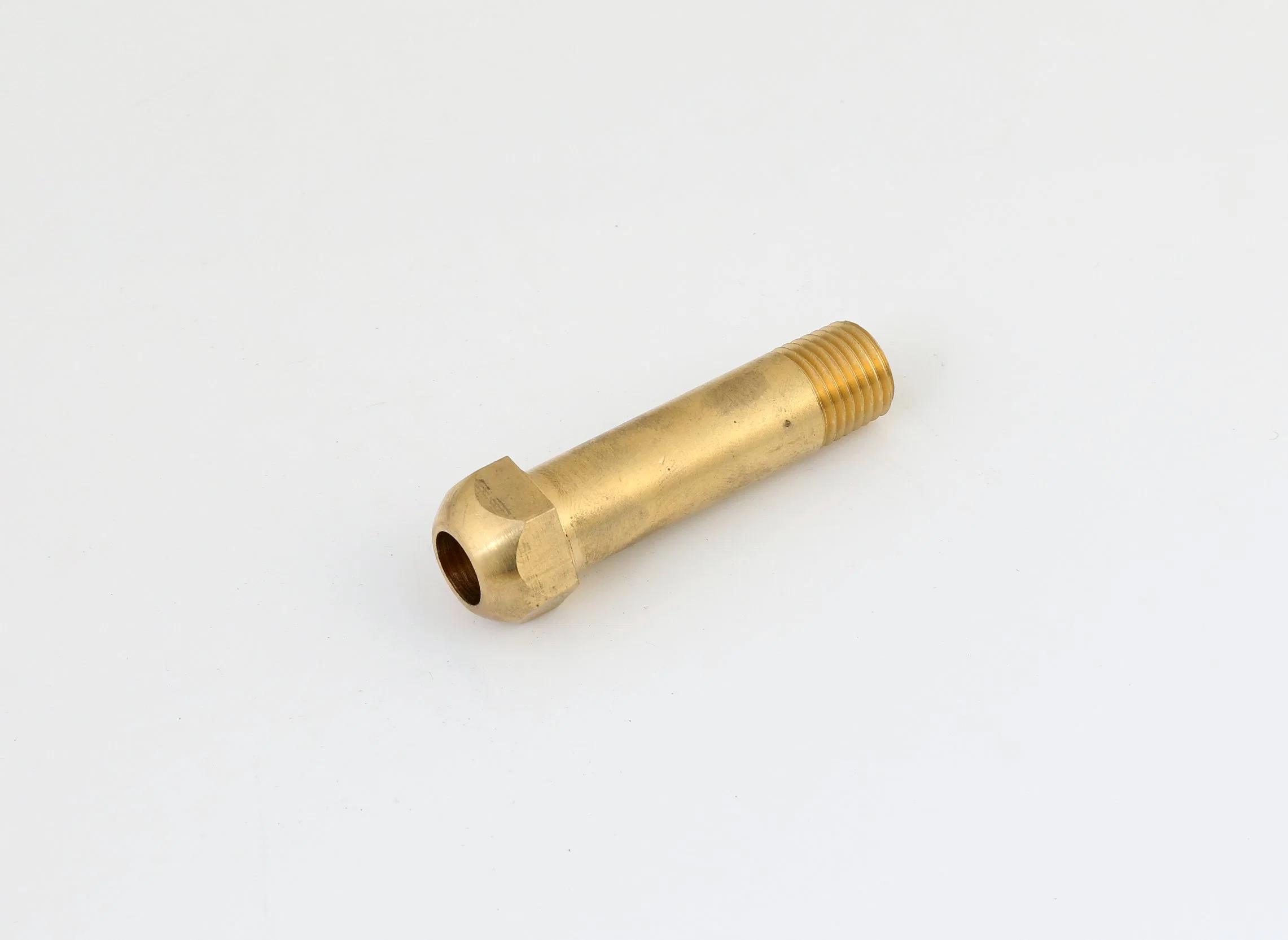 OEM Factory Direct Wholesale/Supplier Flare Head NPT Thread or Hose End Short Pol Brass Gas Fitting Flare Short Pol