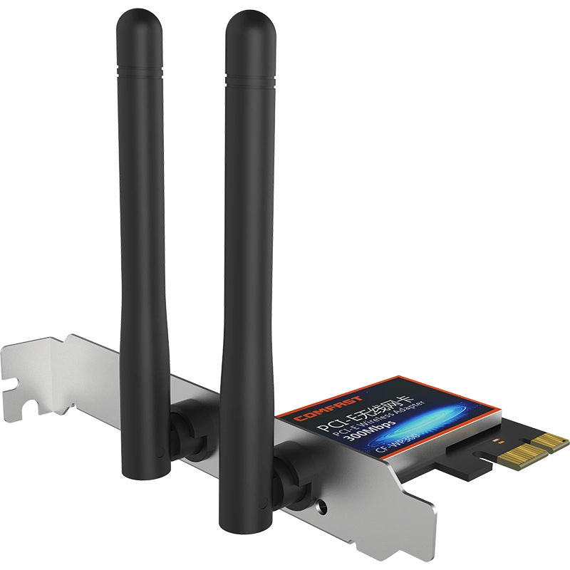 CF-wp300 adaptador WiFi 300m PCI-E Wireless WiFi Dongle Tarjeta de red LAN con chipset RTL8192ee.