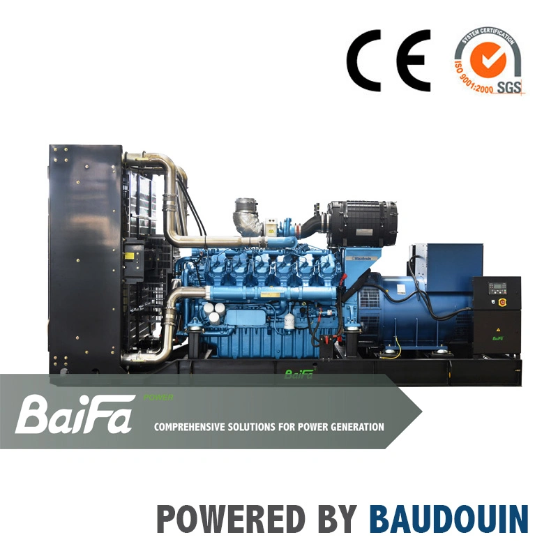 High Voltage Electric Diesel Generating Set 800kVA to 4000kVA Powered by Cummins Mtu Perkins Baudouin Engine Generator Set Genset Factory