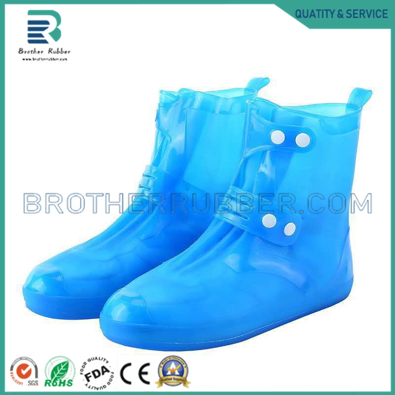 Reusable Anti-Slip Silicone Rain Shoe Covers Waterproof Non-Slip Rainproof Silicone Shoecovers