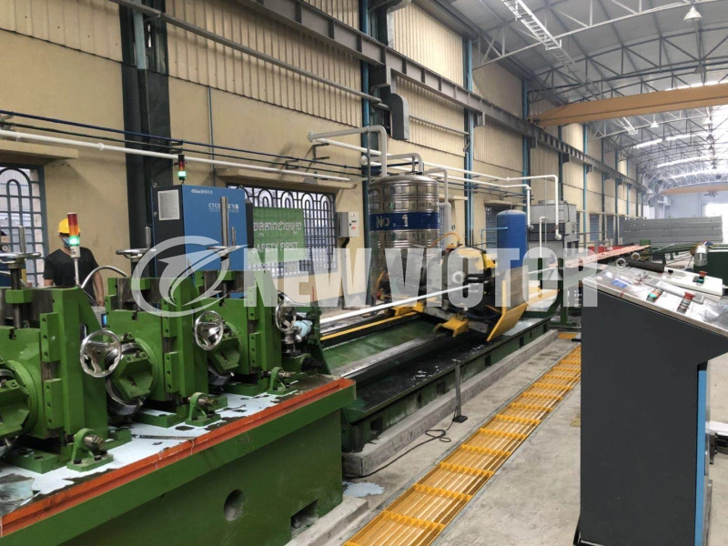 Vzh-40z Molino de tubos con costura recta MAQUINA PARA FABRICAR Tubods REG automatica de Alta Precisión