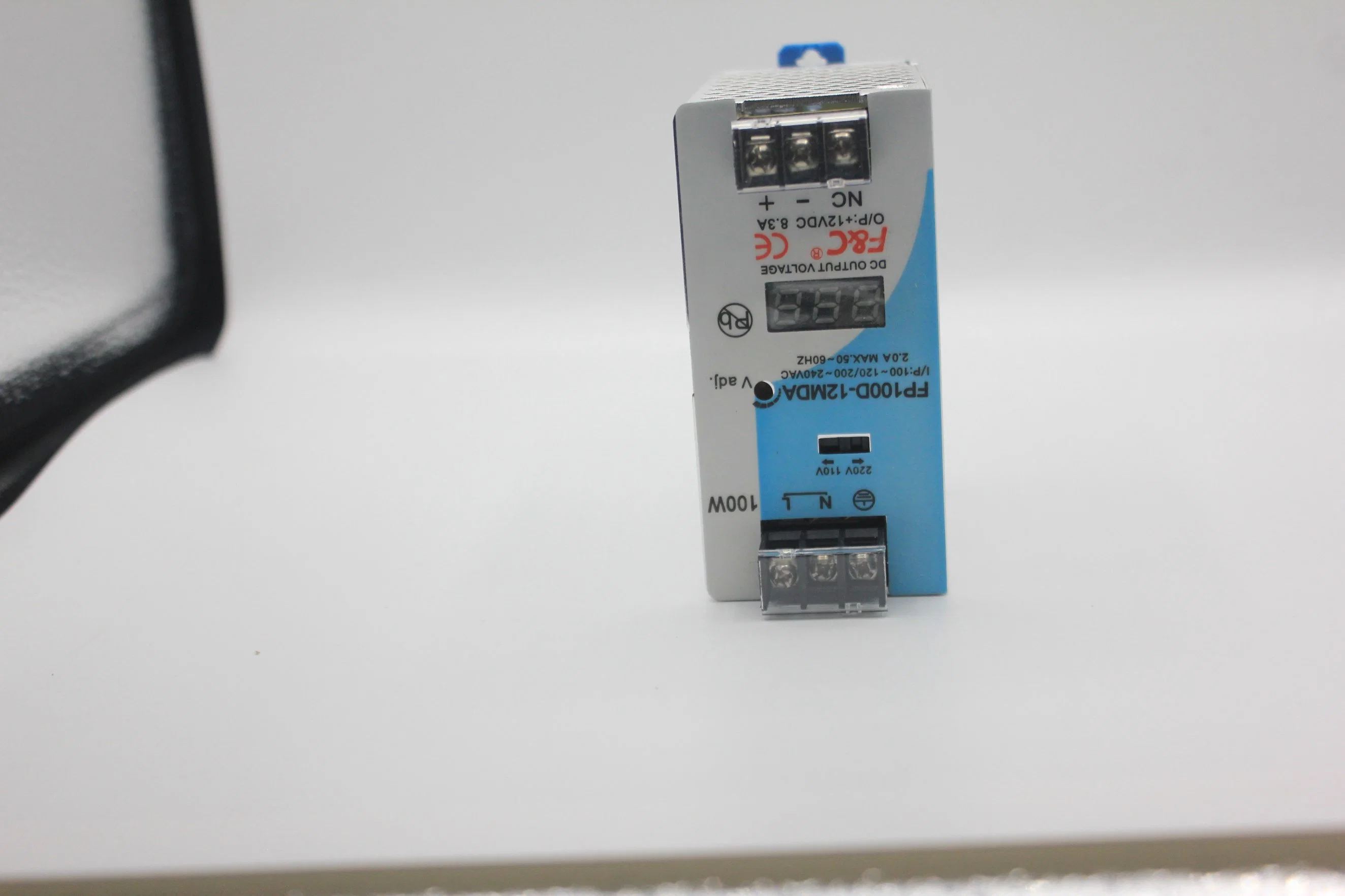 Digital Type DIN Rail Switching Power Supply Fp100d-12mda 100W 12V 18.3A with CE Certification