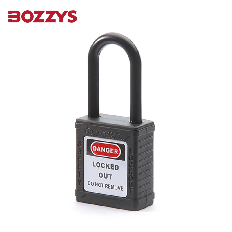 Lockout Manufacturer 38mm Nylon Shackle ABS Industrial Padlock