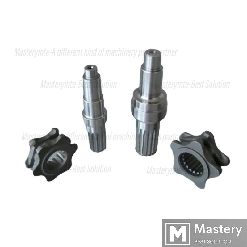 Shaft Machinery Auto Spare Parts Agriculture Drive Shaft by CNC Machining Lathing Steel/40cr Gear Shaft Worm Screw Joints Couplings for Industrial/Fan/Pump