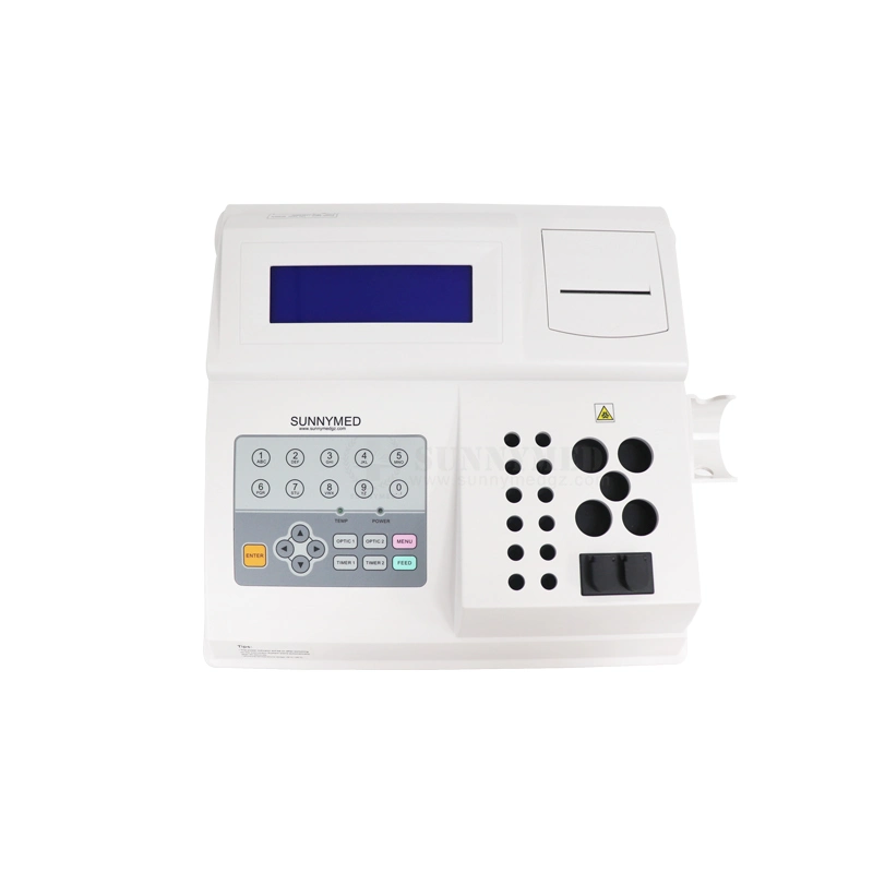 Sy-B031 Hot Sale Lab Clinic Human/Veterinary Double Channel Blood Coagulation Analyzer with CE