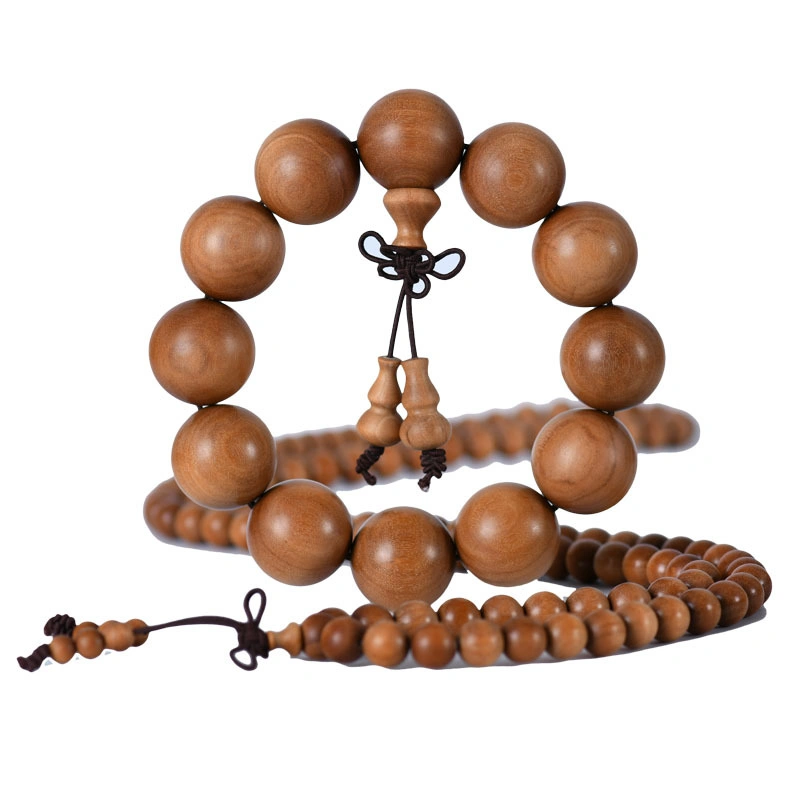 Laosan Sandalwood 2.0 Submerged Black Meat Buddha Beads Play Bracelet Wholesale