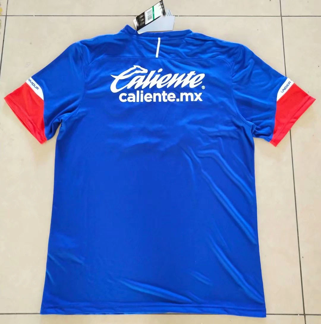 Cruz Azul Blue White and Red Football Uniforms