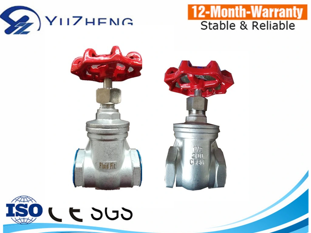 Threaded Bsp 200wog Hardware Gate Valve