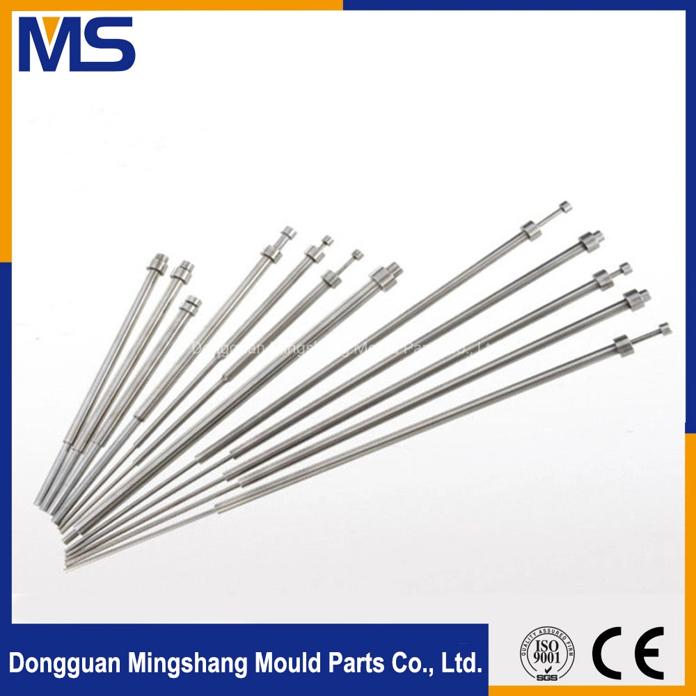 Hasco Stepped Ejector Pins Ejector Blade for Plastic Injection Moulding