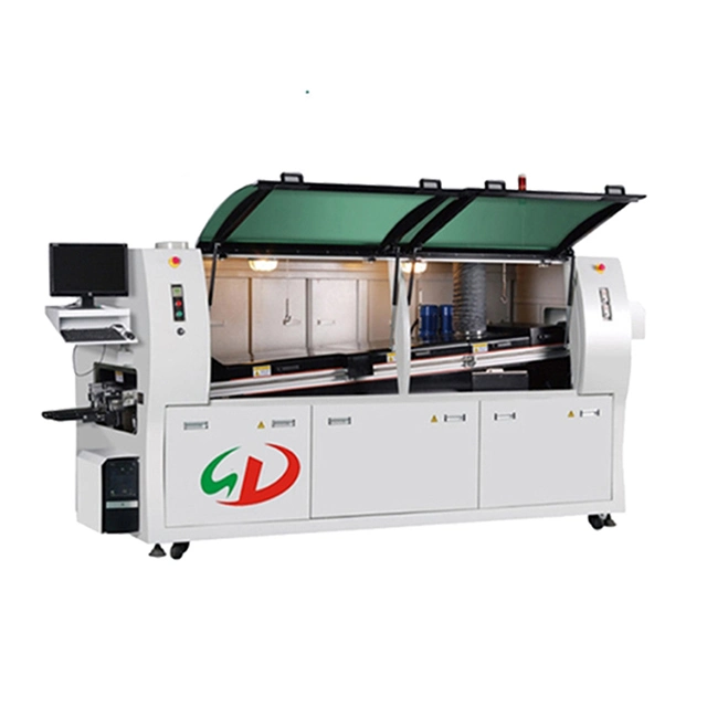 Wave Soldering 2023 High quality/High cost performance  Factory Price PCB LED Production Line Wave Soldering Machine