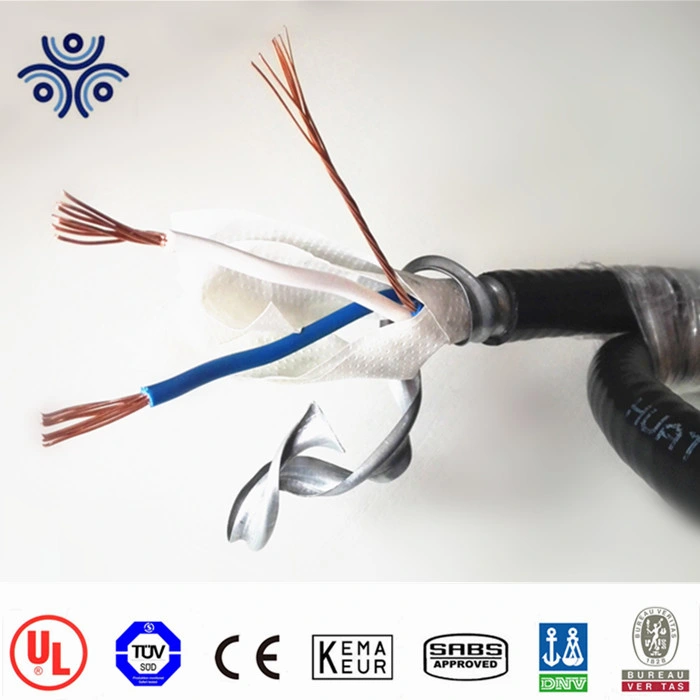 Multi Conductor, Low Voltage Control Cables 600 V, UL Type Mc-Hl Cable Continuously Corrugated and Welded (CCW) Armor Cable