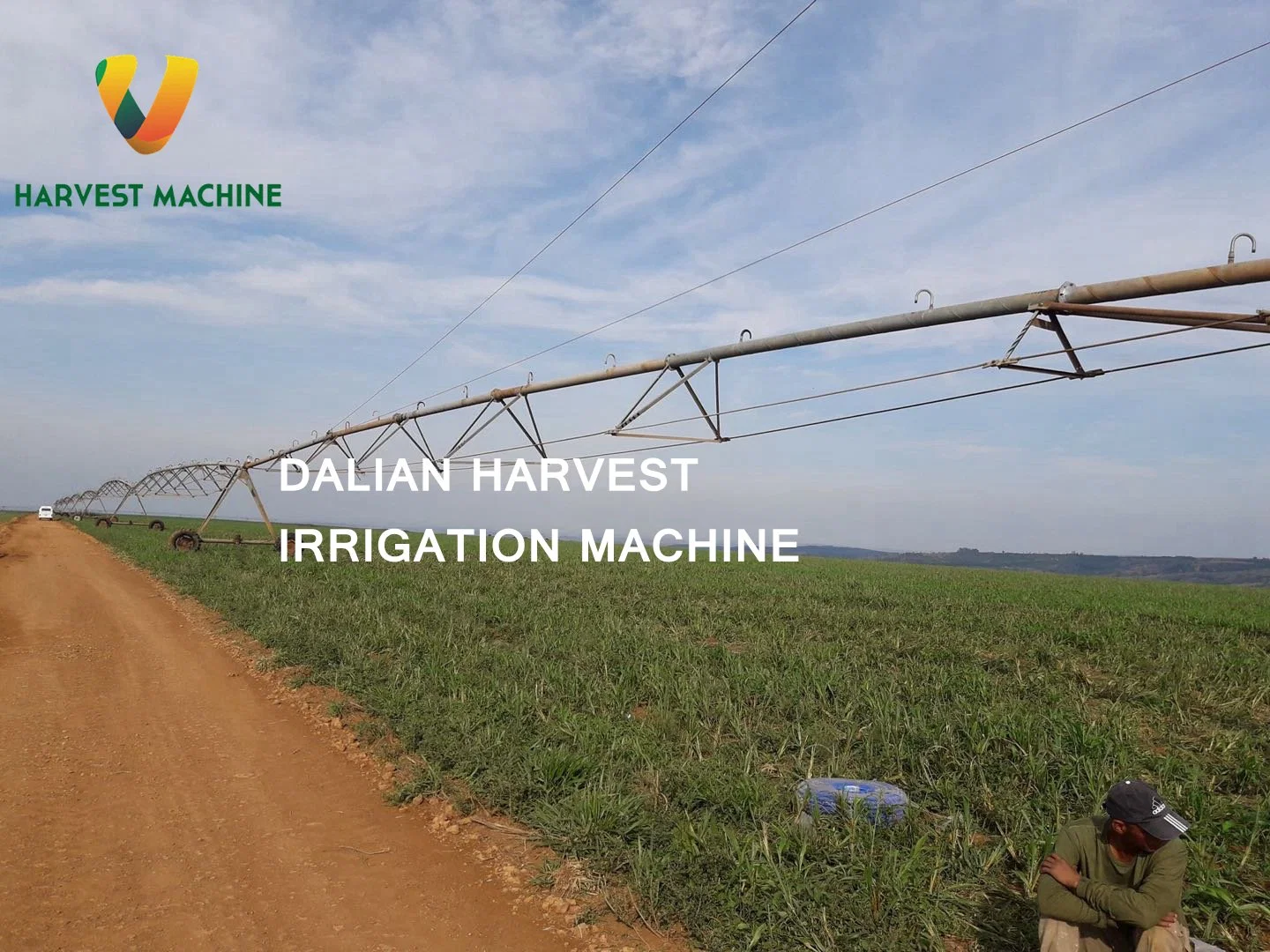 Best Quality Central Pivot Irrigation System with Diesel Engine Used for Large Flield