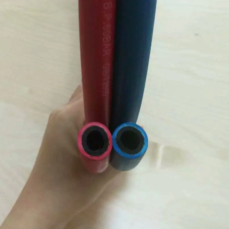 Flexible Abrasion-Resistant Rubber Twin Welding Oxygen Acetylene Hose
