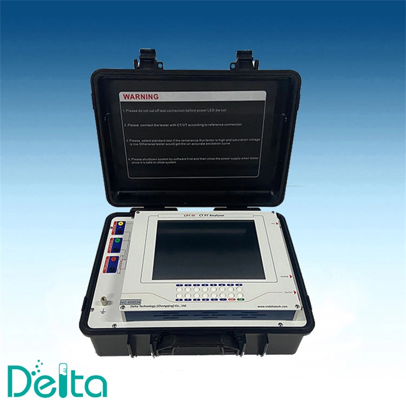 Touch Screen Current and Voltage Transformer Tester