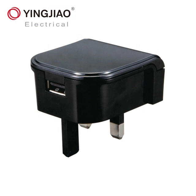 Yingjiao Manufacturers Wholesale/Supplier Fast Charging Plug in Adapters Portable 5V USB Quick Charger for Wireless Charger