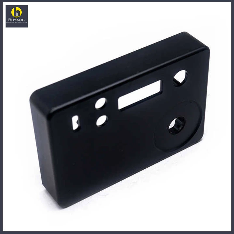 Black Anodized CNC Machining Electrical Enclosure Aluminum Box for Electronics