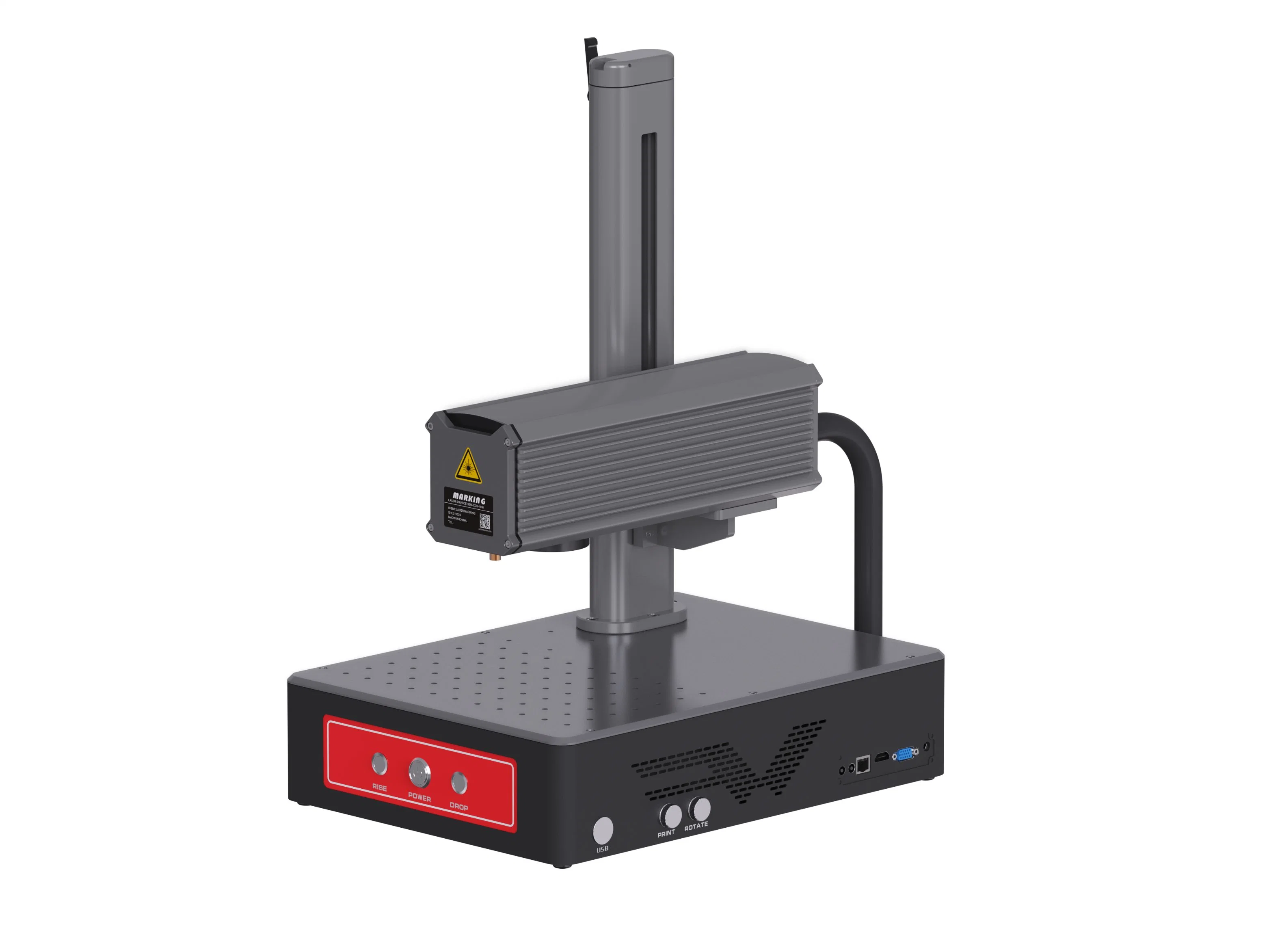 Split Portable Mini Laser Marking Machine for Pve/PE Pipe Pring