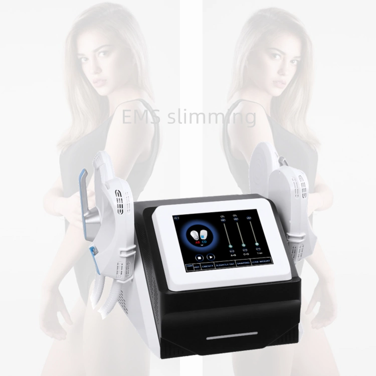 Sculpt Slim Belly Shaper / EMS Gym estimulación muscular 4 Mangos EMS cuerpo Escultura Slimming Beauty Machine Precio