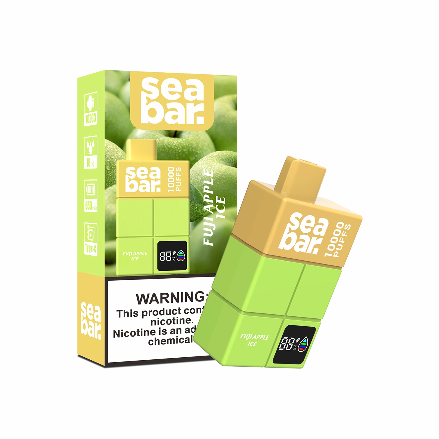 Seabar 10000 Puffs 2/5%nicotina Wholesale barato desechable VAPE Puff Bar