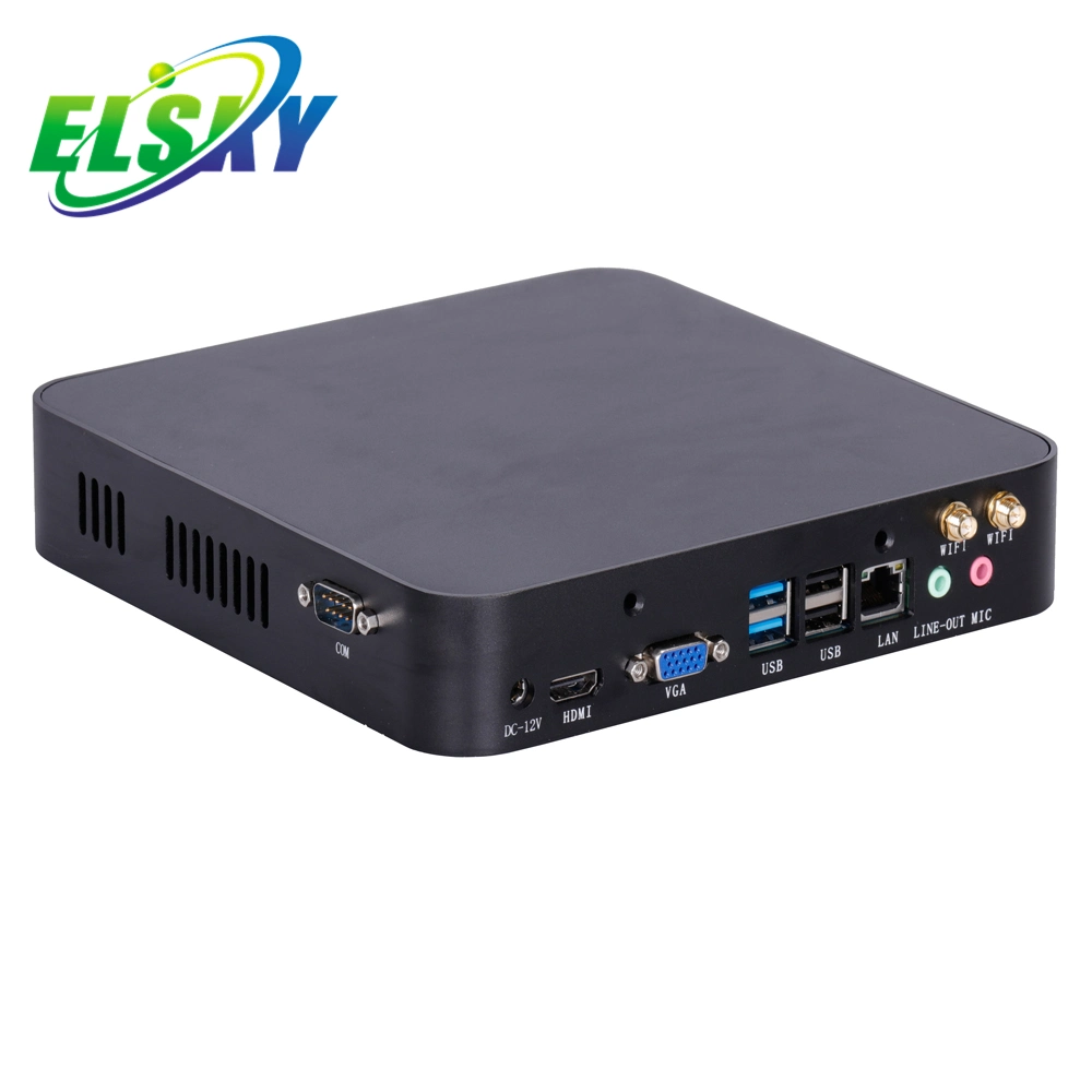 Elsky HD4000 I3hgp DDR3 Celeron I3 i5 i7 opcional i7-3517u Mini PC con RJ45 1000m LAN COM Barebone Pocket PC