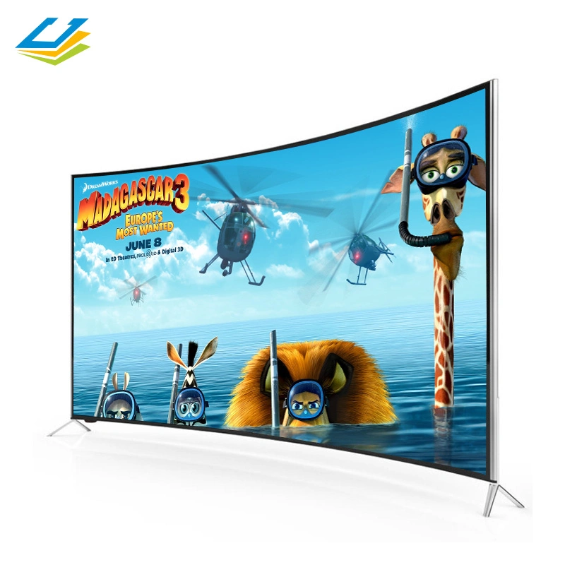 Curve Screen TV Smart HD Farb-LCD-LED-Fernseher