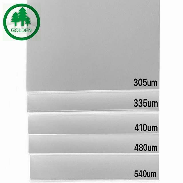Tabla de marfil recubierto de un lado 250gsm Precio Hi-Bulk GC1 FBB Documento C1s cartón blanco recubierto Marfil Board
